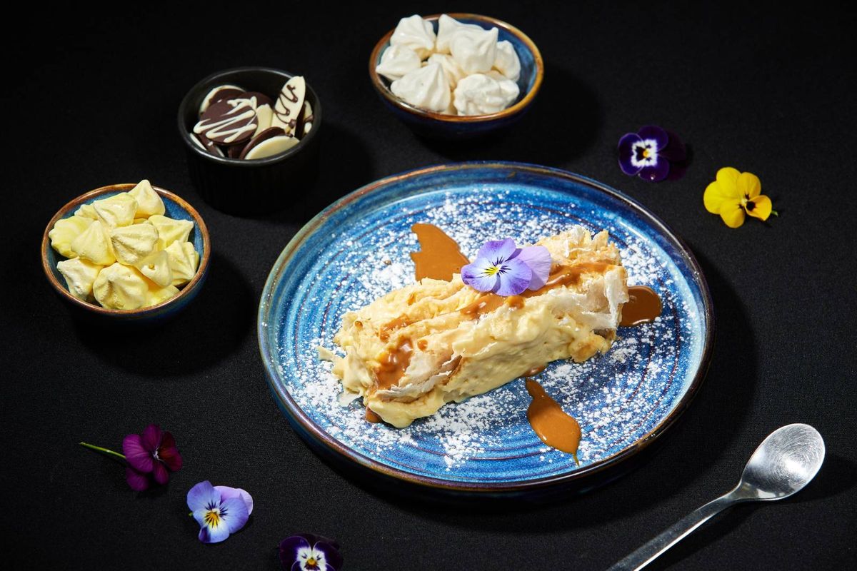 Cremşnit Fin cu Dulce de Leche